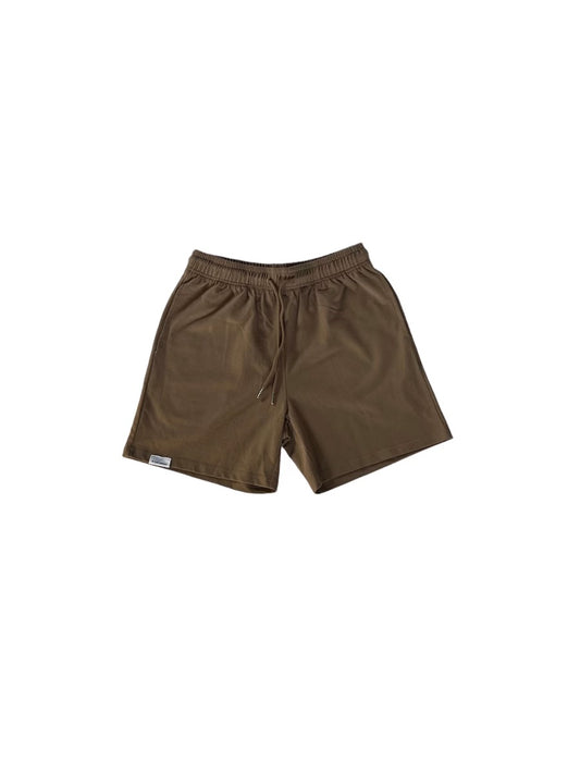 Plain Essential | Premium Shorts - Classic Brown